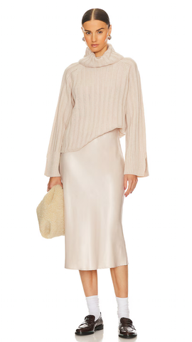 SLEEVELESS ZIP MOCK TOP