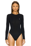 POLO BLACK L/S BODYSUIT