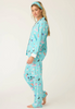 This Is How I Roll Dog Print Flannel PJ Set