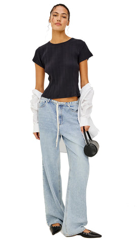 CELINE LACE TEE BODYSUIT