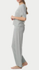 Waffle-Knit Pajama Set Short Sleeve Lounge/PJ Set