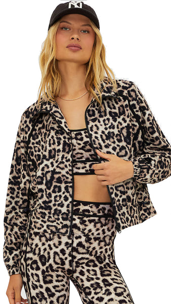 CARSEN LEOPARD SPORTS JACKET