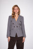 JODI ENGLISH CHECK BLAZER