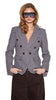 JODI ENGLISH CHECK BLAZER