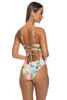 OPULENT EDEN HALTER RING HALTER ONE PIECE SWIMSUIT