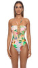 OPULENT EDEN HALTER RING HALTER ONE PIECE SWIMSUIT