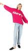 LAINEY HAND KNIT AMOUR SWEATER