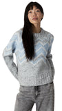 LEIGHTON FLECK FAIR ISLE CREWNECK SWEATER *Last one-S*