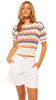 LUIGI KNIT TOP IN PUGLIA SUNSET