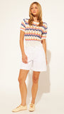 LUIGI KNIT TOP IN PUGLIA SUNSET