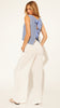 MARTINO TIE BACK KNIT TOP *LAST ONE -XS*
