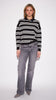 POPPY POLO IN ONYX STRIPE