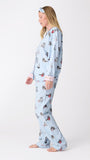 Coffee & Cat Naps Flannel PJ Set *LAST ONE - Sz S*