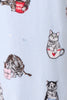 Coffee & Cat Naps Flannel PJ Set *LAST ONE - Sz S*