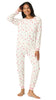 CHERRY DOT PEACHY PJ SET