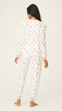 CHERRY DOT PEACHY PJ SET