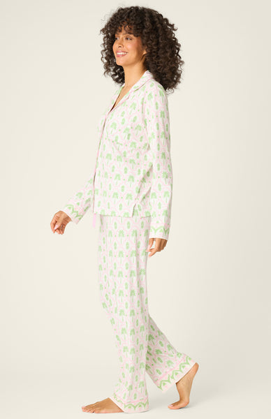 Playful Prints Island Time Long PJ Set