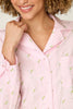 Afterparty Poplin Martini Print Long Sleeve & Shorts PJ Set
