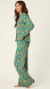 Cheetah Bonita Dreams Cheetah Print Long Sleeve PJ Set