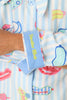 Out of Office Eyemask Print 3-Piece Flannel PJ Set