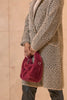 Cheryl Faux Fur Crossbody Bag - Sugar Plum