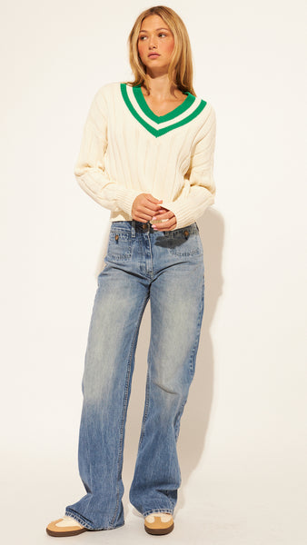 THEODORE COLLEGIATE SWEATER