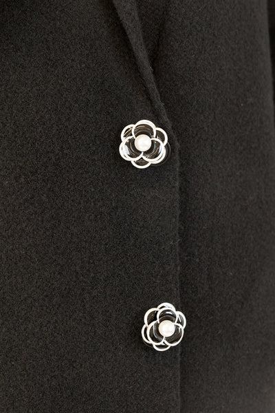 Victoria Black Eco Coat