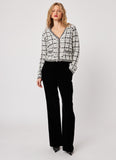 LONNIE VANILLA TWEED CARDIGAN