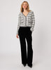 LONNIE VANILLA TWEED CARDIGAN