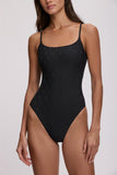 Kennedy One-Piece Polo Swimsuit