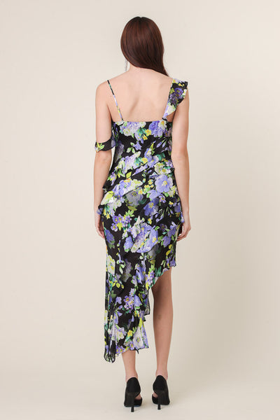 BLOOM ASYMMETRICAL DRESS