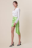 LIZZY LIME GREEN SKIRT