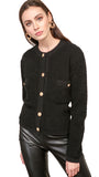 KHLOE BOUCLE CARDIGAN