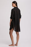 Boyfriend Button Down Shirt / Coverup