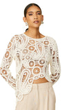 BAJA CROCHET TOP *LAST ONE - SZ XS*