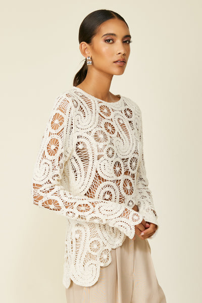 BAJA CROCHET TOP *LAST ONE - SZ XS*