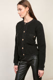 KHLOE BOUCLE CARDIGAN