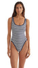 Scoop Tank One-Piece Polo Swimsuit