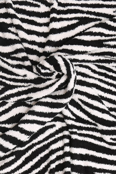 Ultra Soft Zebra Throw Blanket