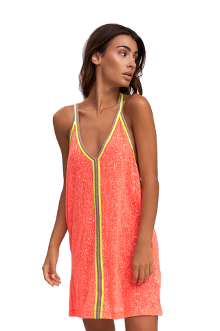 MILOS ONE SHOULDER MESH ONE PIECE SWIMSUIT