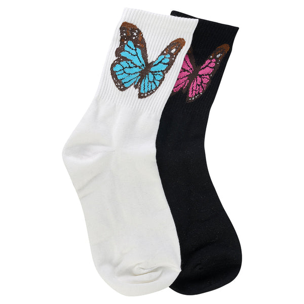 Butterfly Socks- 2 Pack
