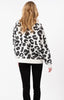 Angus Abstract Animal Print Sweater