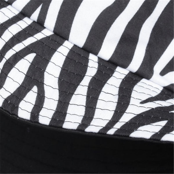 Reversible Zebra/Black Bucket