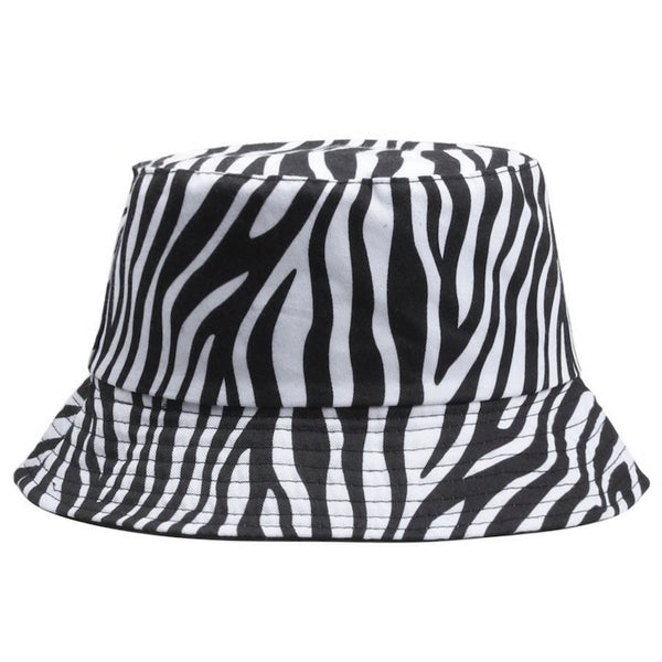 Reversible Zebra/Black Bucket