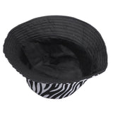 Reversible Zebra/Black Bucket