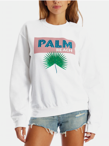 TEQUILA OVERSIZED SWEATSHIRT - ISLAND GREEN