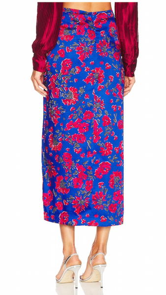 LUELLA SKIRT- BLUE PRINT * LAST ONE*