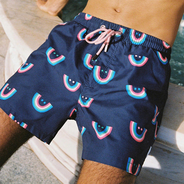 Men’s Smile More Swim Shorts *LAST ONE*