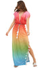 Rainbow Tassel Maxi Dress