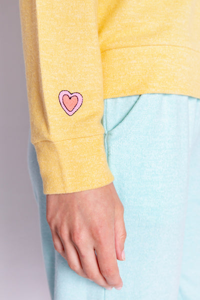 LOVE MAKES THE WORLD GO ROUND L/S TOP